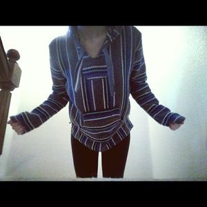 Original Señor Lopez Baja Hoodie "Drug Rug" Poncho